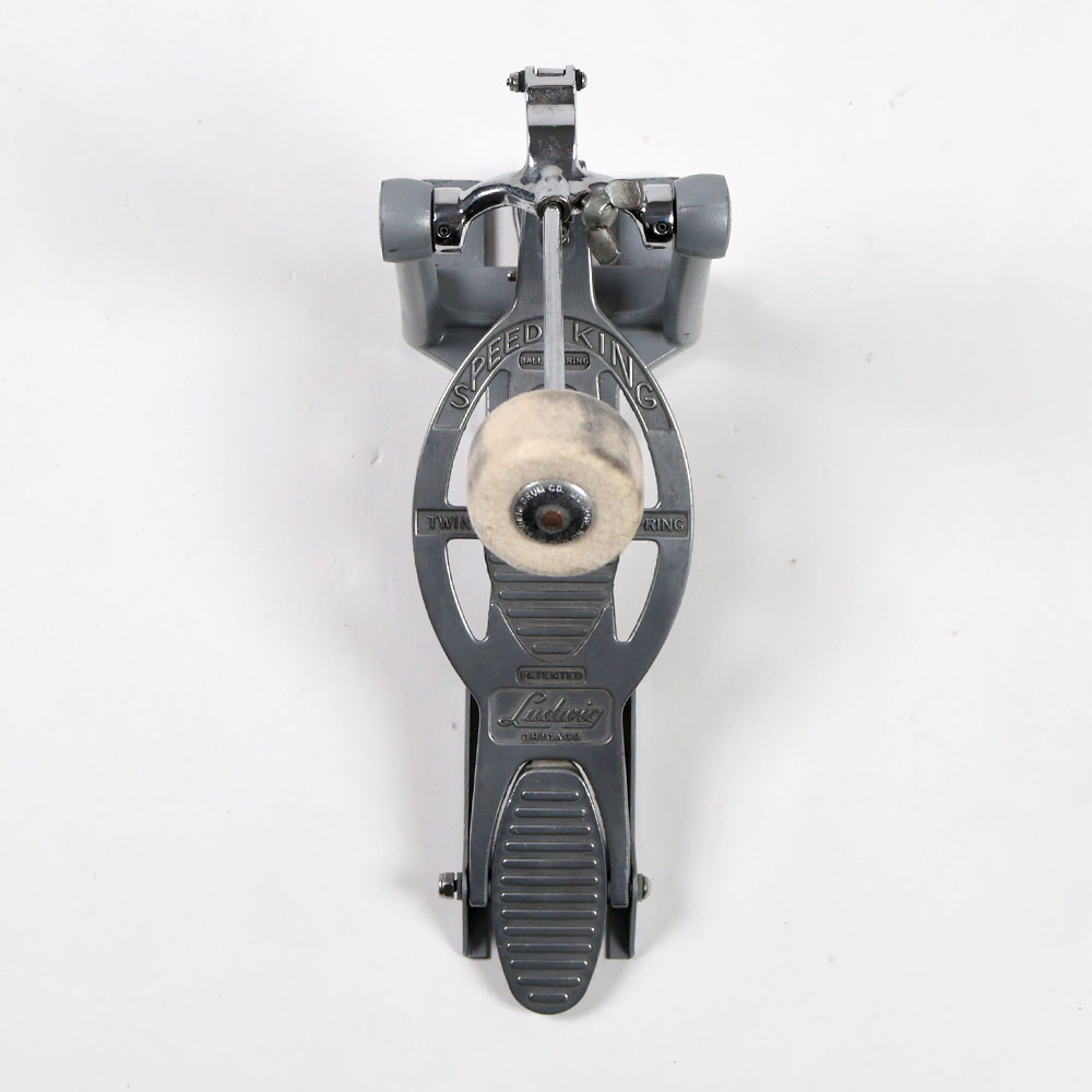 【中古】 ドラムペダル ラディック Ludwig L201 Speed King スピードキング 正面