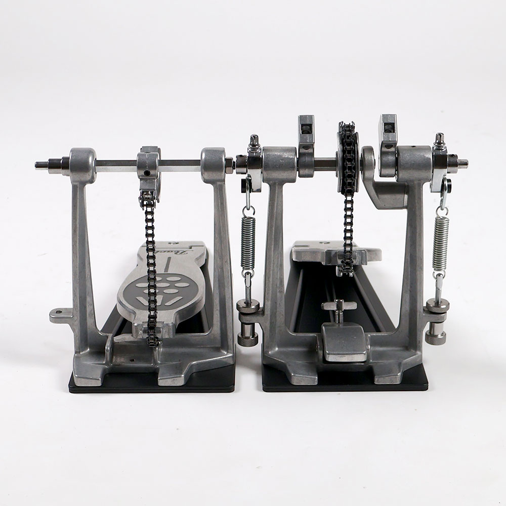【中古】 ドラムツインペダル パール Pearl P-922 Powershifter Double Pedal ドラムペダル 前面