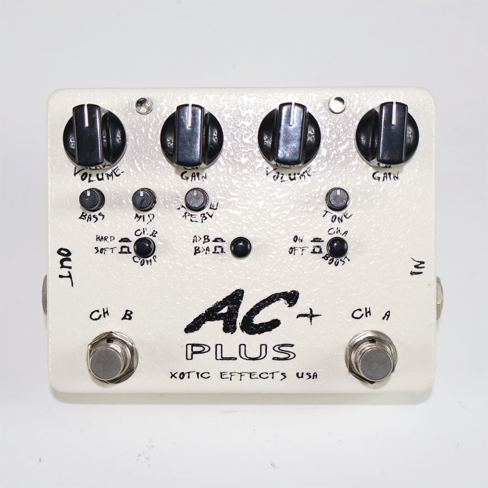 【中古】オーバードライブ  エキゾチック Xotic AC PLUS ギター用エフェクター
