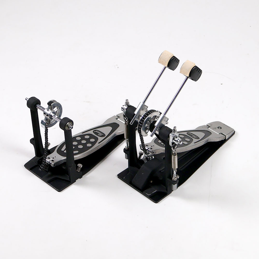 【中古】 ドラムツインペダル パール Pearl P-122TW ツインペダル ドラムペダル 全体
