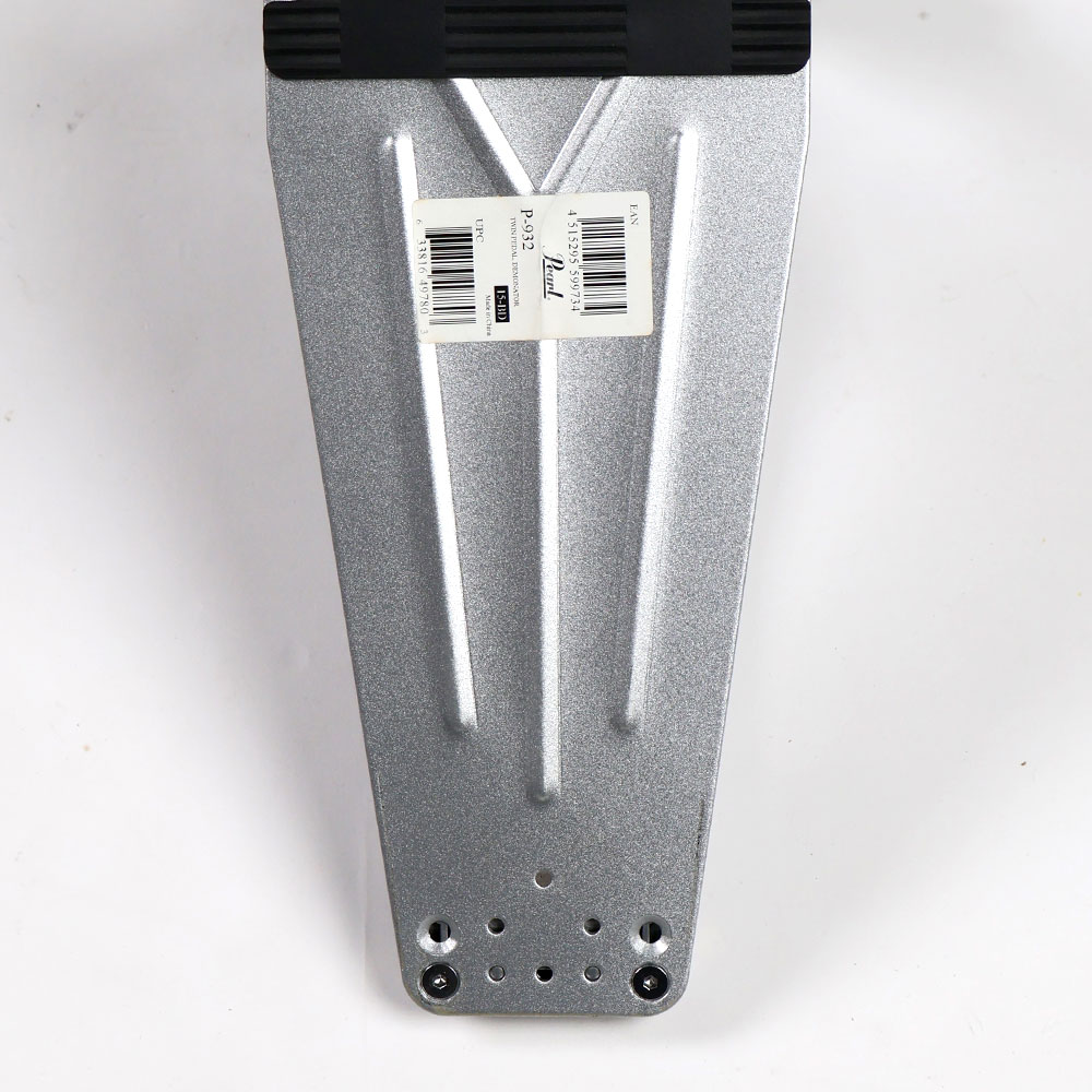 【中古】 ドラムツインペダル パール PEARL P-932 Demonator ドラムペダル ラバープレート欠品