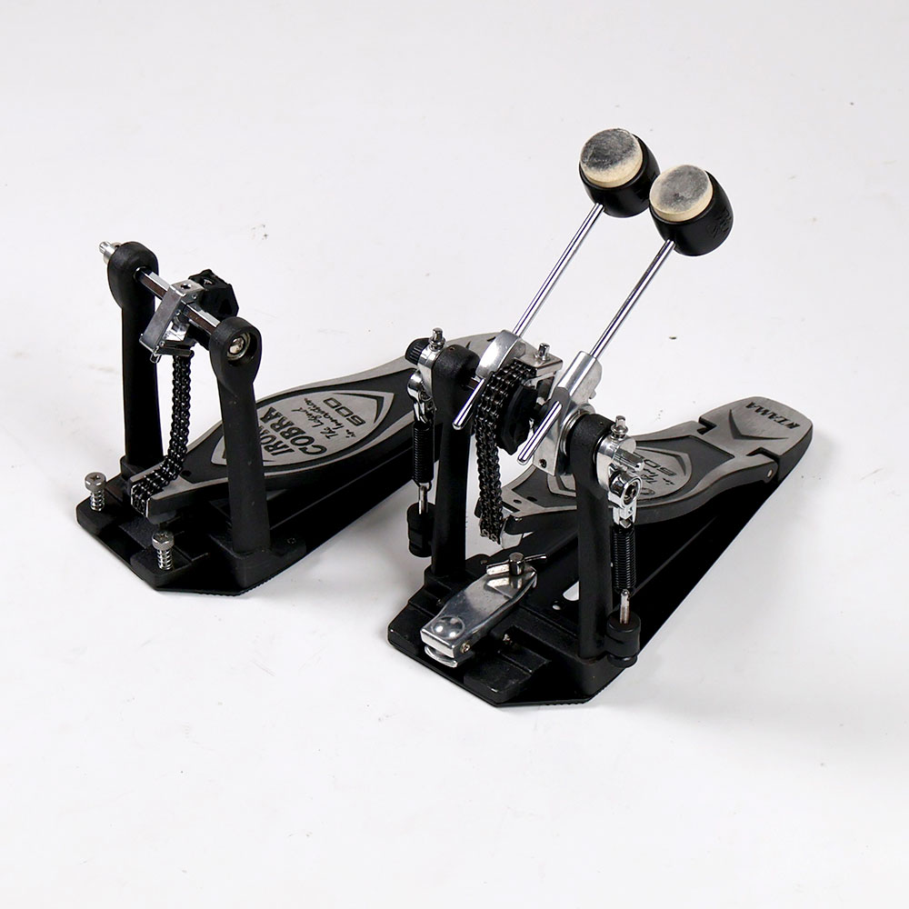 中古】 ドラムツインペダル タマ TAMA HP600DTW Iron Cobra 600 Twin