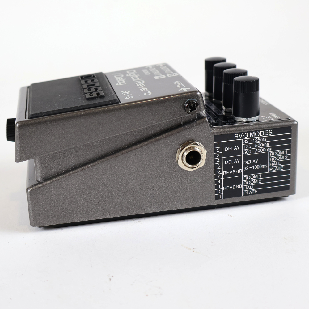 【中古】 デジタルリバーブ ディレイ エフェクター BOSS RV-3 Digital Reverb Delay ボス ギターエフェクター 詳細画像