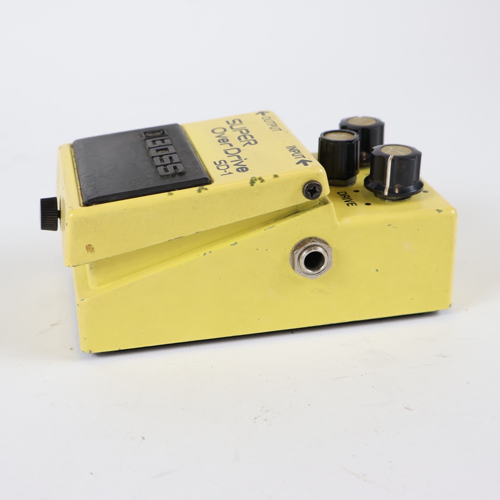 【中古】 スーパーオーバードライブ エフェクター BOSS SD-1 Super Over Drive ギターエフェクター 側面