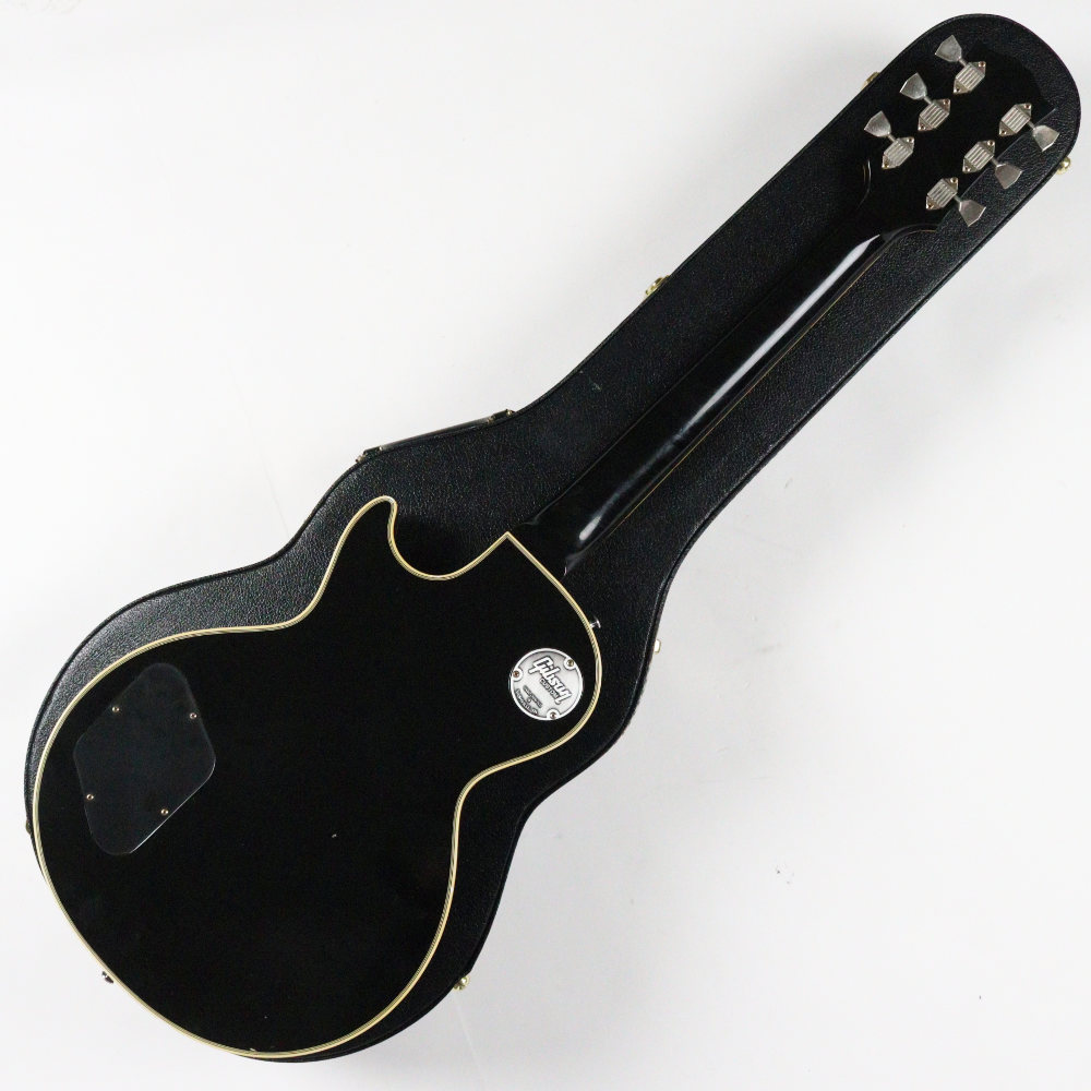 【中古】 エレキギター Gibson Custom Shop Murphy Lab 1968 Les Paul Custom Ebony Ultra Light Aged Nickel Hardware 2024年製 4.04kg 軽量個体 ギブソン マーフィーラボ レスポールカスタム ボディバック画像 