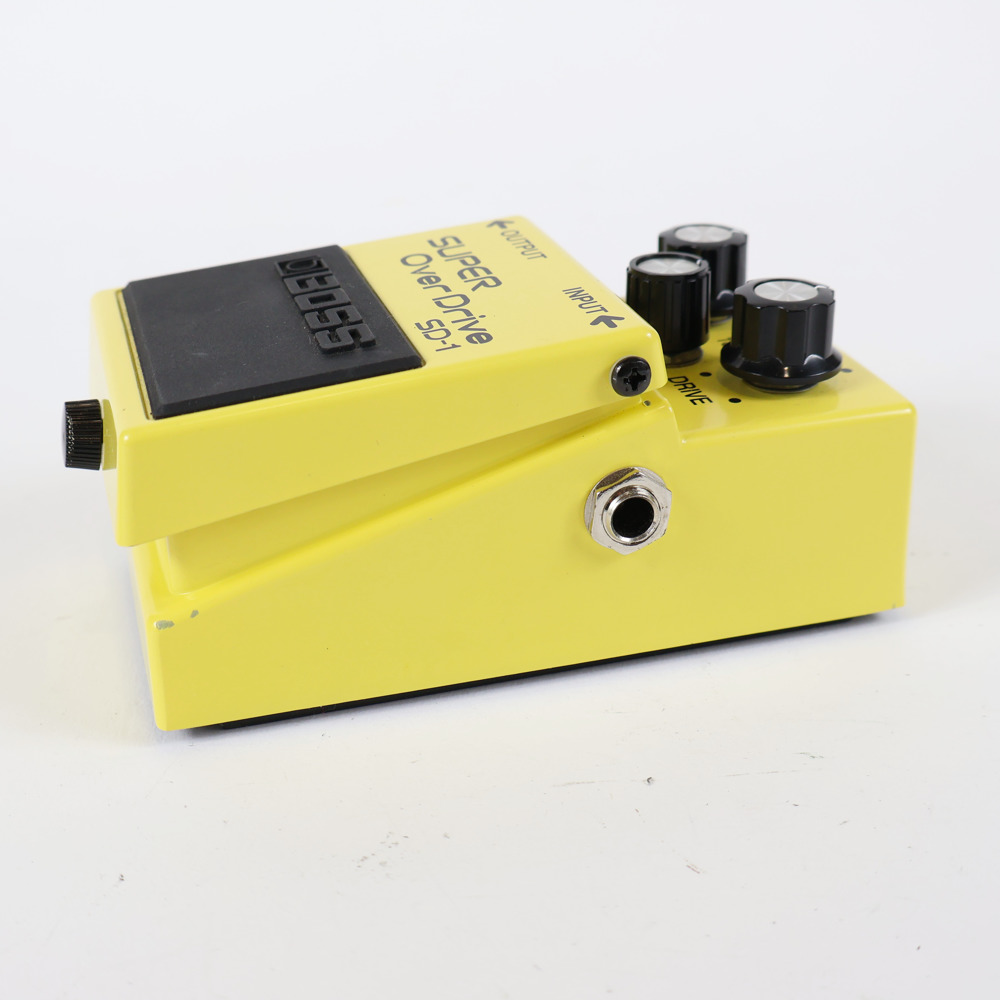【中古】 スーパーオーバードライブ エフェクター BOSS SD-1 Super Over Drive ギターエフェクター 側面