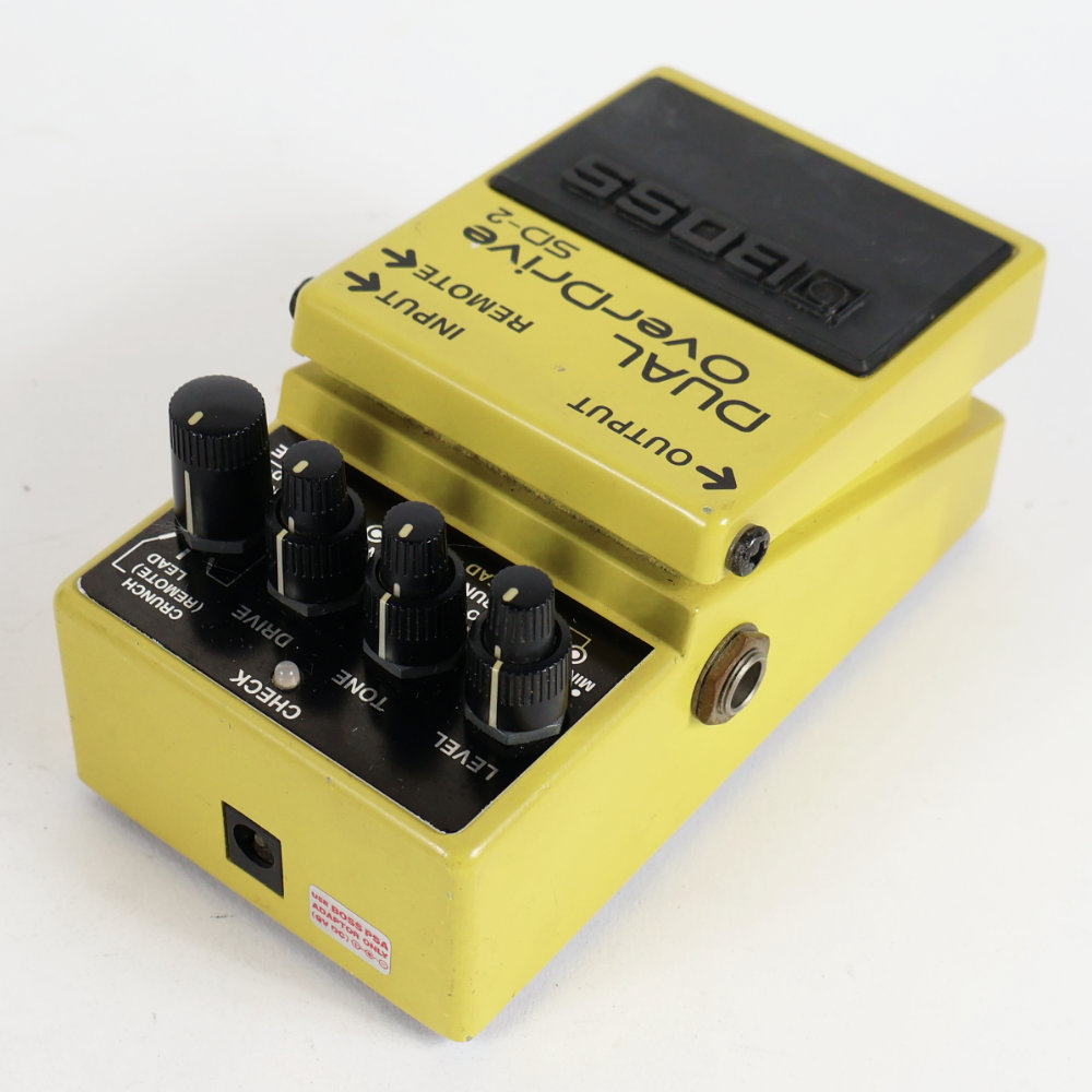 【中古】 オーバードライブ エフェクター BOSS SD-2 DUAL Over Drive ギターエフェクター 全体