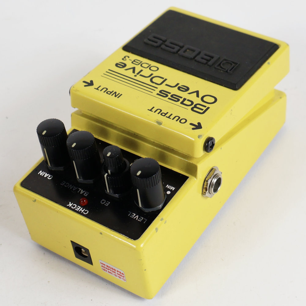 【中古】 ベースオーバードライブ エフェクター BOSS ODB-3 Bass OverDrive ベースエフェクター 全体