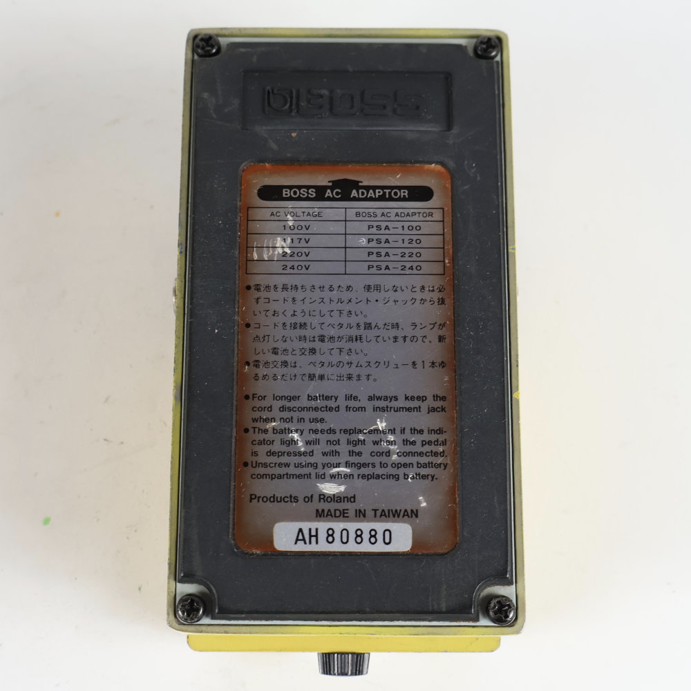 【中古】 ベースオーバードライブ エフェクター BOSS ODB-3 Bass OverDrive ベースエフェクター 底面