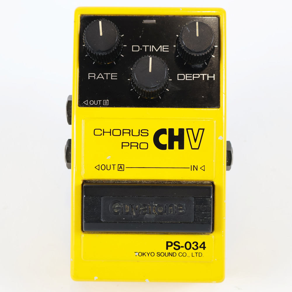 【中古】 コーラス エフェクター Guyatone グヤトーン PS-034 CHORUS PRO CHV ギターエフェクター