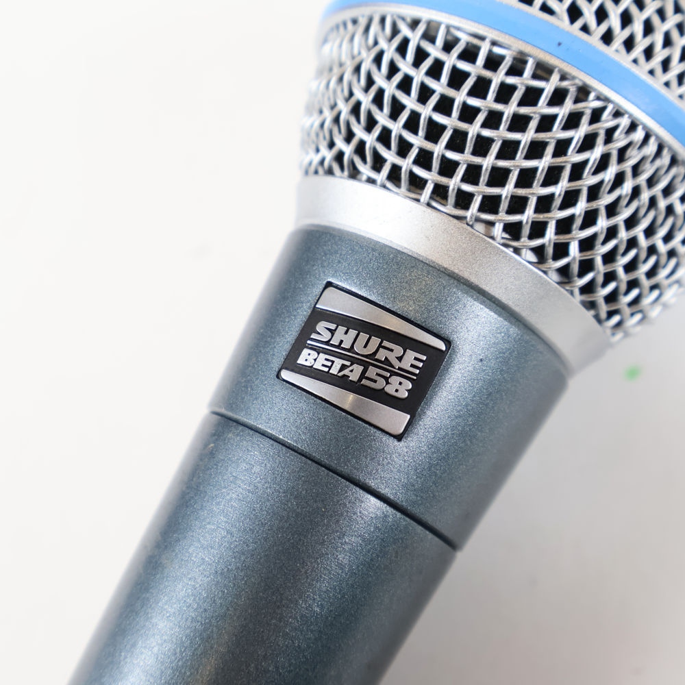 【中古】 マイク ダイナミックマイク シュアー SHURE BETA58 初期型 無印 シュア マイクロフォン 詳細画像