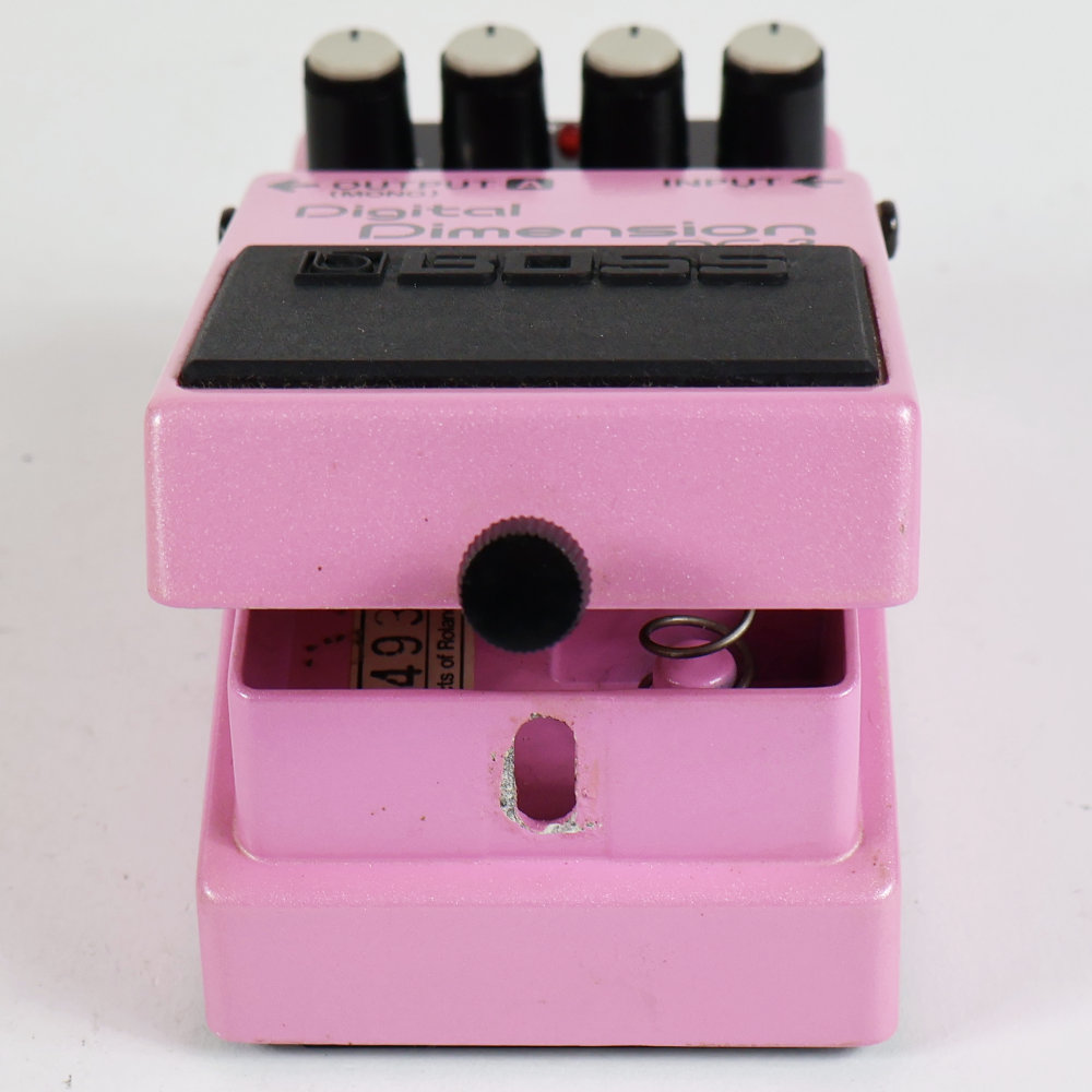 【中古】 ディメンション コーラス エフェクター BOSS DC-3 Digital Dimension ギターエフェクター 電池ボックス