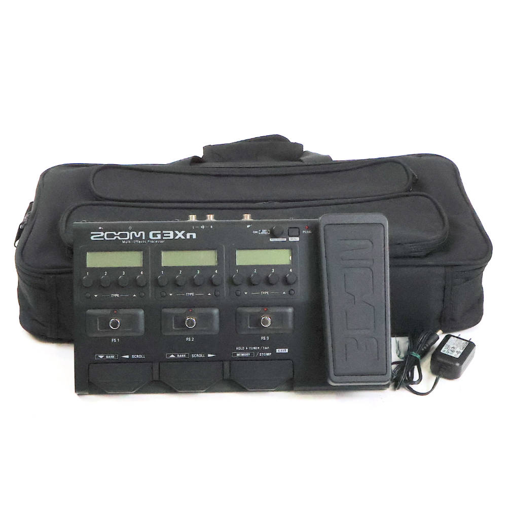 【中古】 マルチエフェクター ズーム ZOOM G3Xn エクスプレッションペダル付き