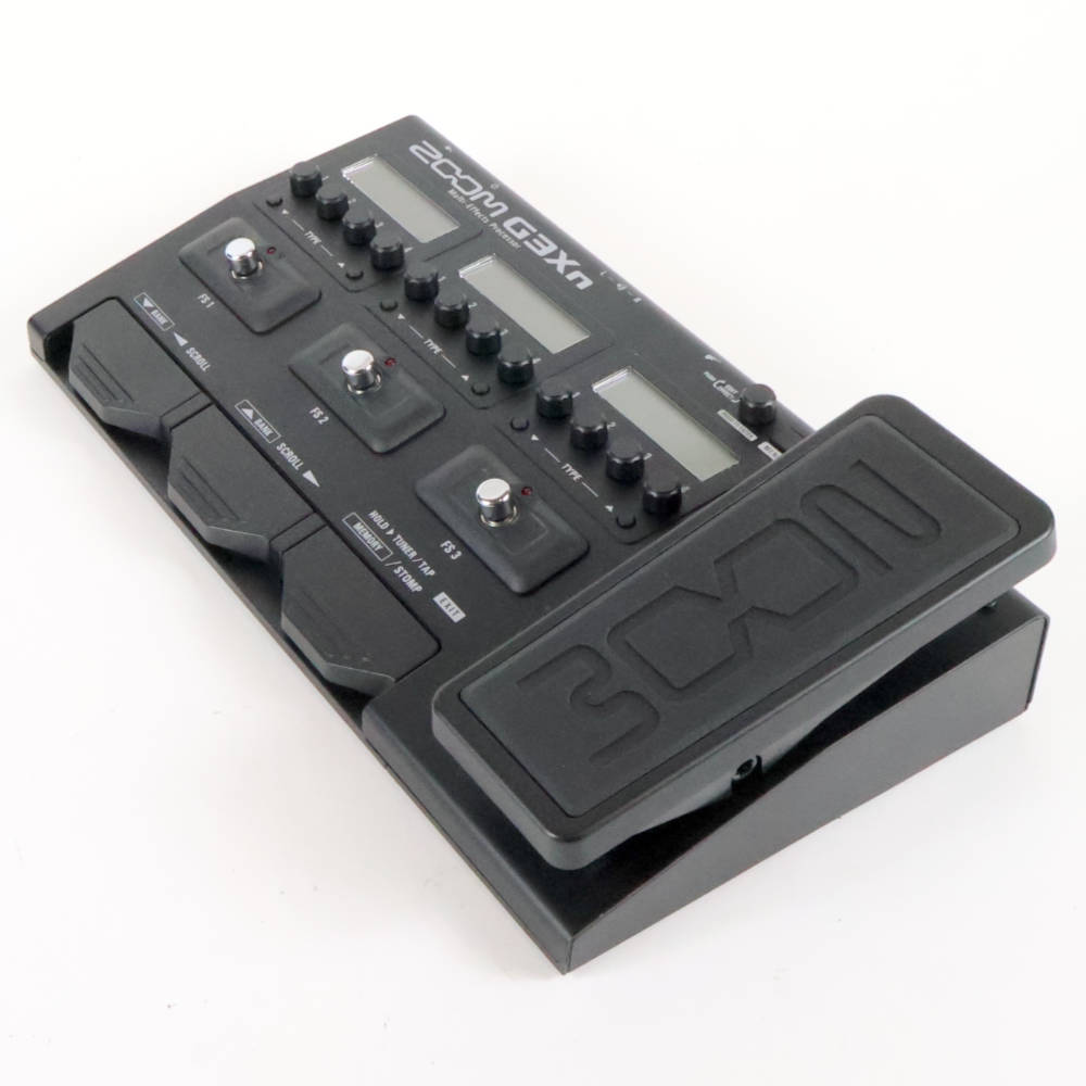 【中古】 マルチエフェクター ズーム ZOOM G3Xn エクスプレッションペダル付き 右サイド