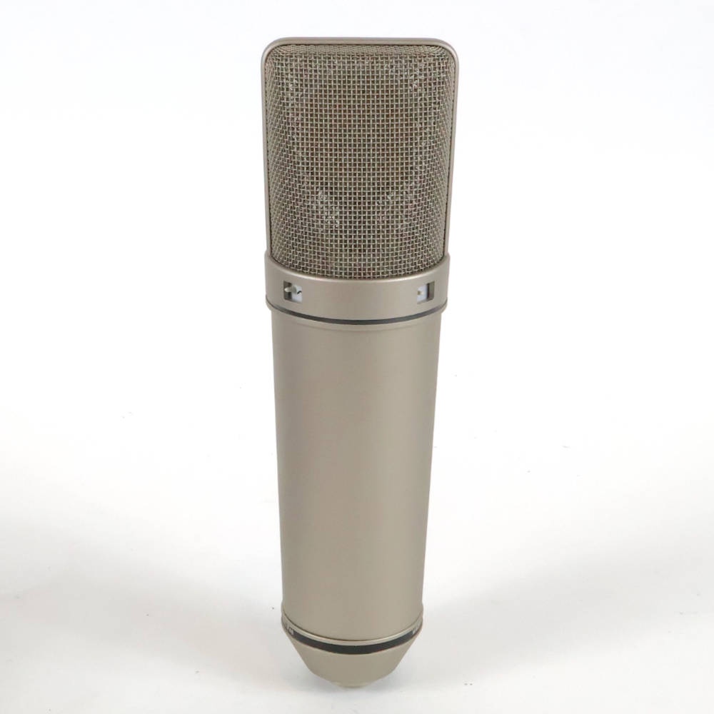 【中古】 コンデンサーマイク ノイマン NEUMANN U 87 Ai 背面