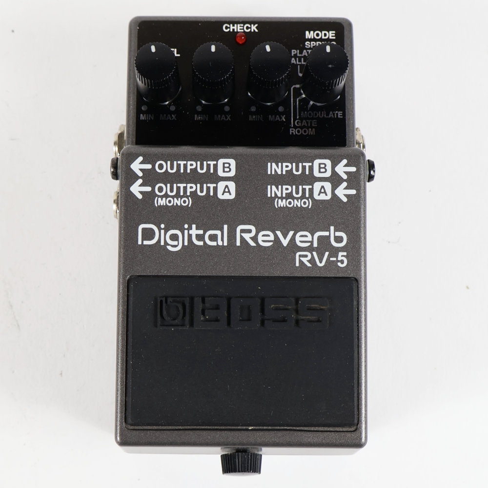 【中古】デジタルリバーブ エフェクター BOSS RV-5 Digital Reverb ボス リヴァーブ エフェクター