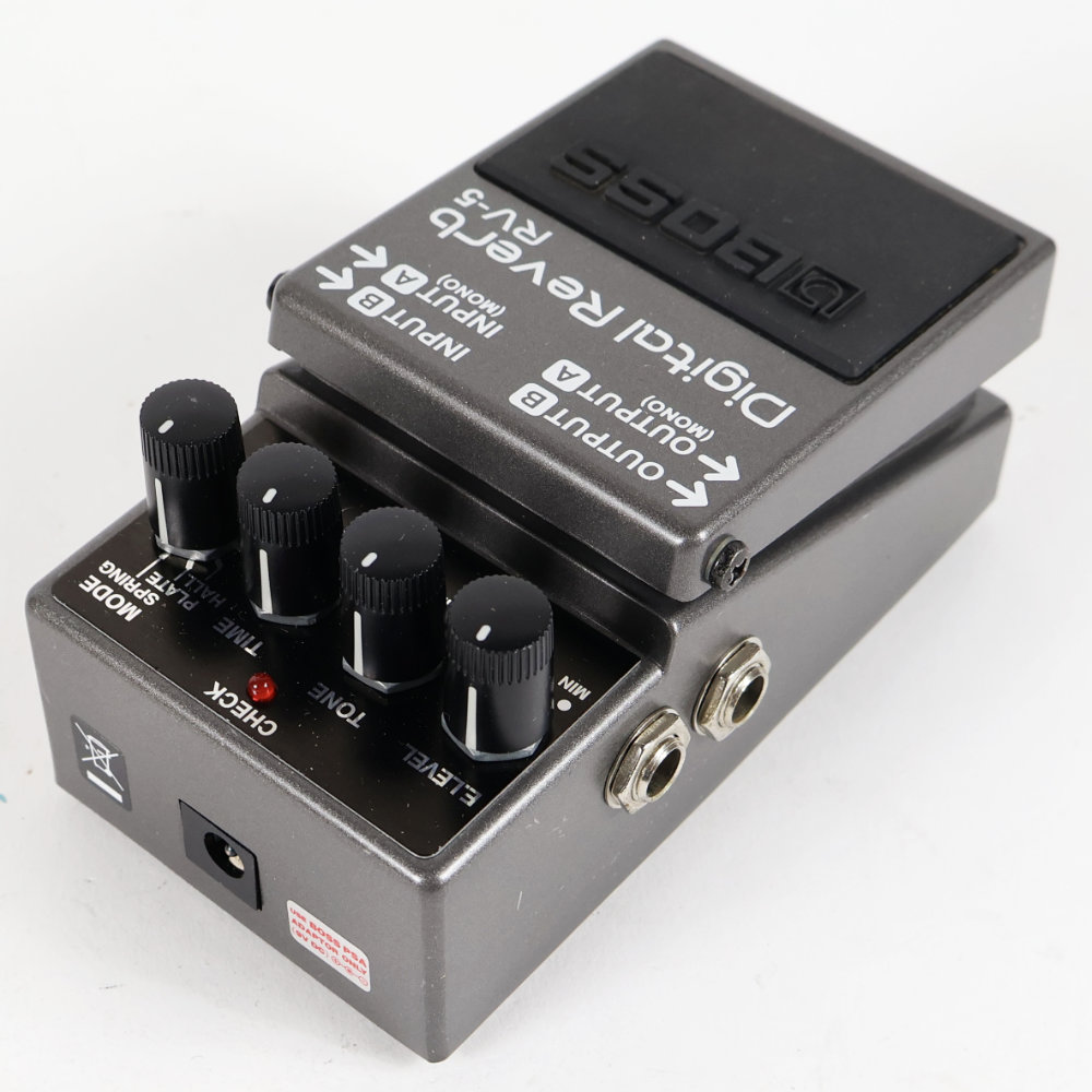 【中古】デジタルリバーブ エフェクター BOSS RV-5 Digital Reverb ボス リヴァーブ エフェクター 全体