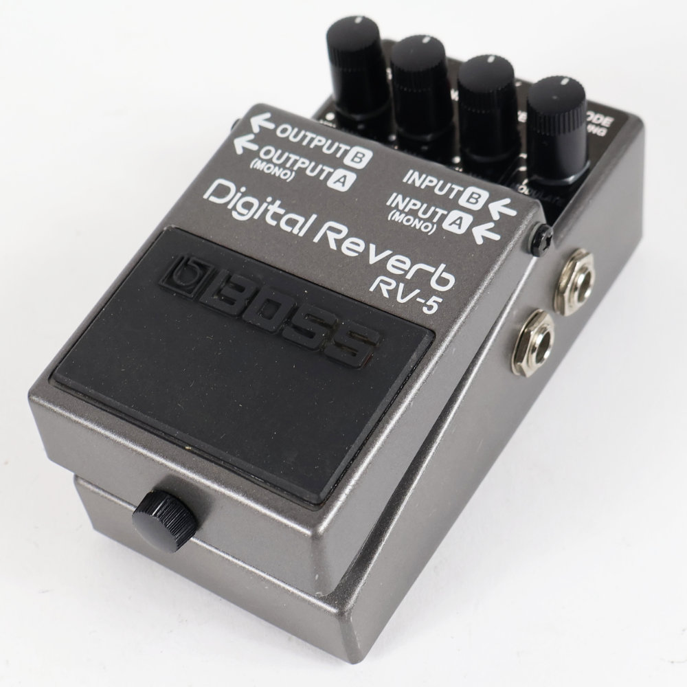 【中古】デジタルリバーブ エフェクター BOSS RV-5 Digital Reverb ボス リヴァーブ エフェクター 全体