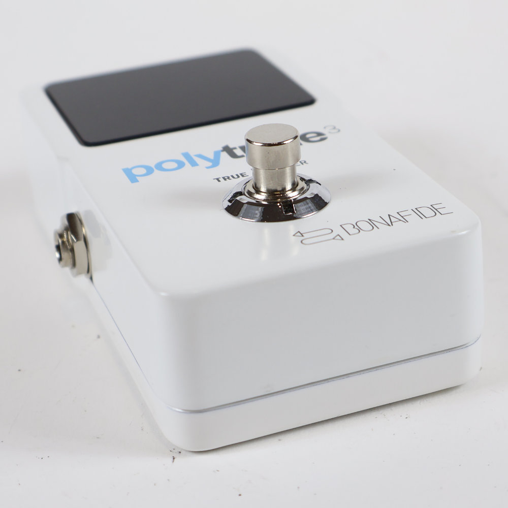 【中古】 チューナー tc electronic PolyTune 3 バッファー内蔵 ポリフォニックチューナー ポリチューン ペダルチューナー 側面