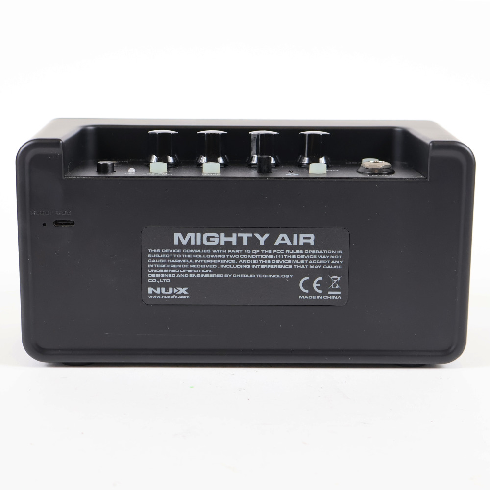 【中古】 小型ギターアンプ NUX ニューエックス Mighty Air ワイヤレス 小型ギターアンプ コンボ 本体画像 裏