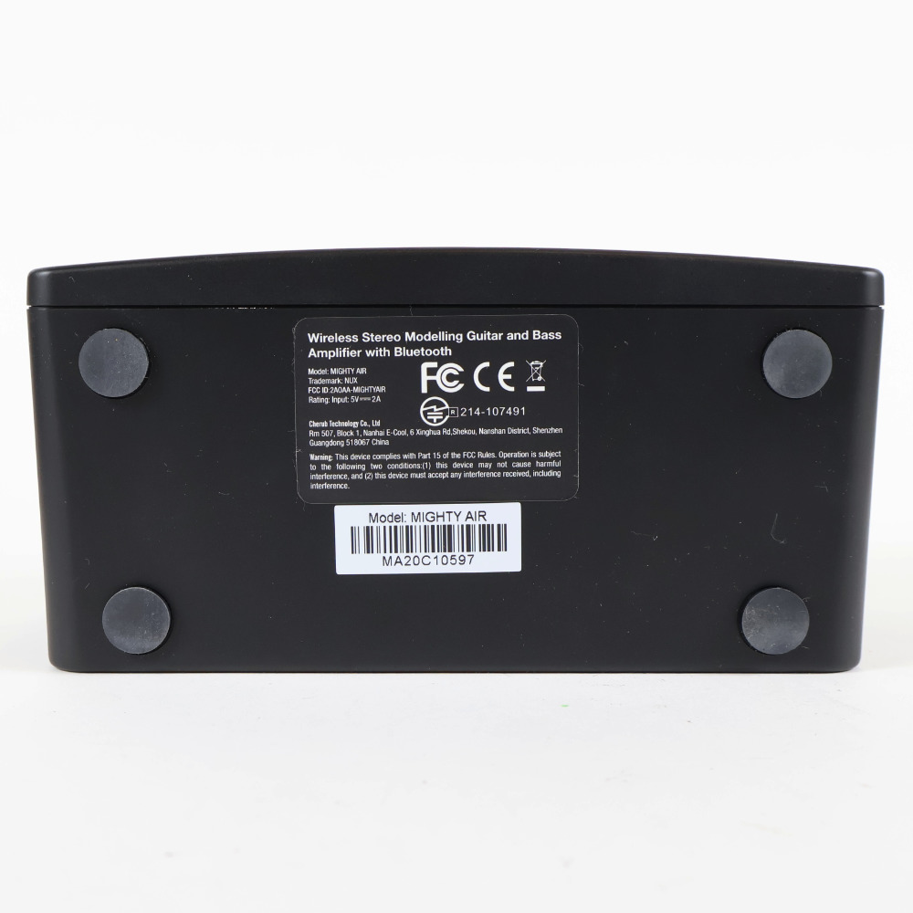 【中古】 小型ギターアンプ NUX ニューエックス Mighty Air ワイヤレス 小型ギターアンプ コンボ 本体画像 底面