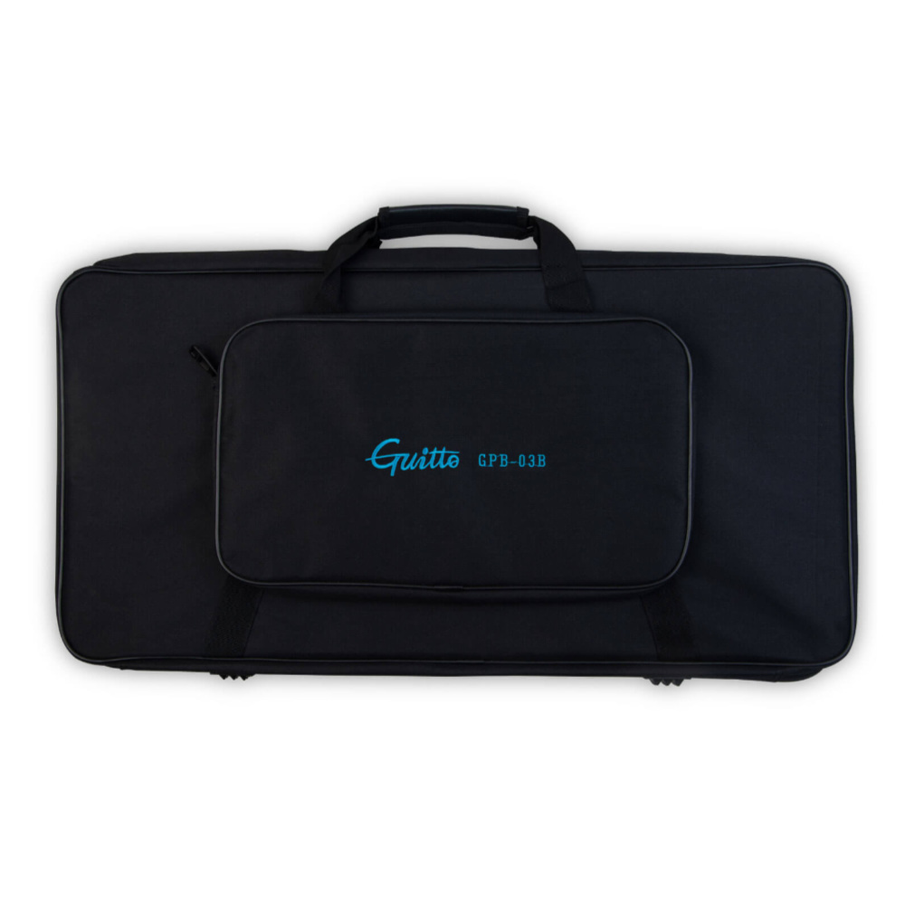 Guitto GPB-03 ペダルボード エフェクターボード 付属ケース画像