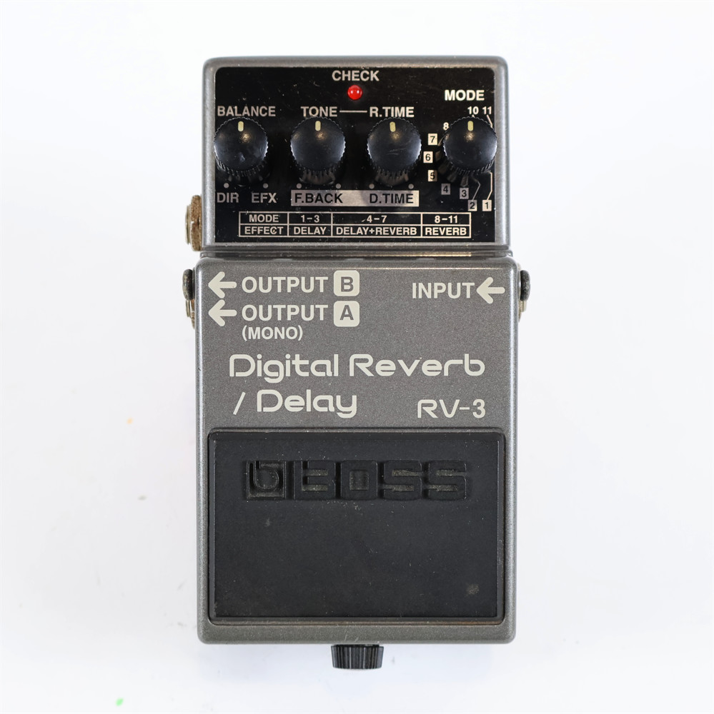 【中古】 デジタルリバーブ ディレイ エフェクター BOSS RV-3 Digital Reverb Delay ボス ギターエフェクター
