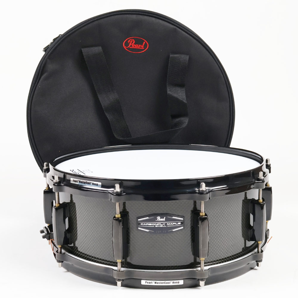 【中古】 スネアドラム パール Pearl CMN1455S/B Carbonply Maple 14x5.5