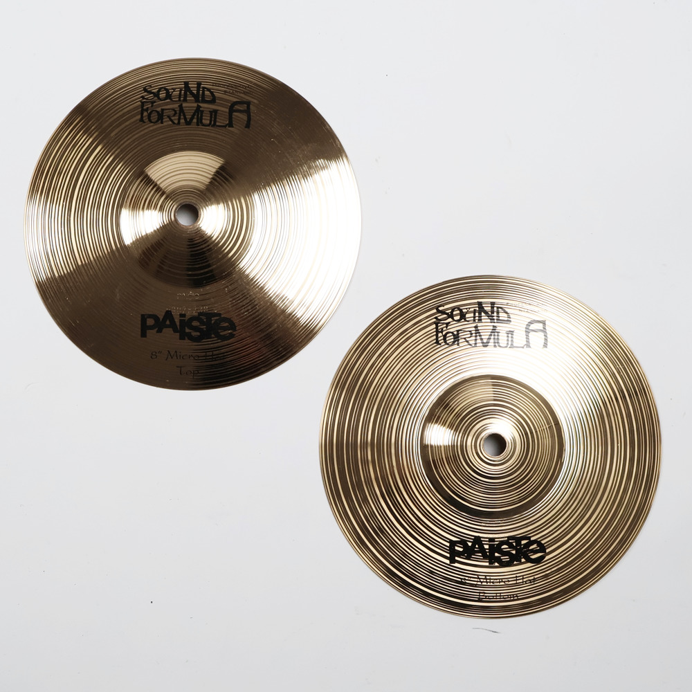 【中古】 ミニハイハットシンバル パイステ PAISTE  Sound Formula Micro Hat 8インチ ペア