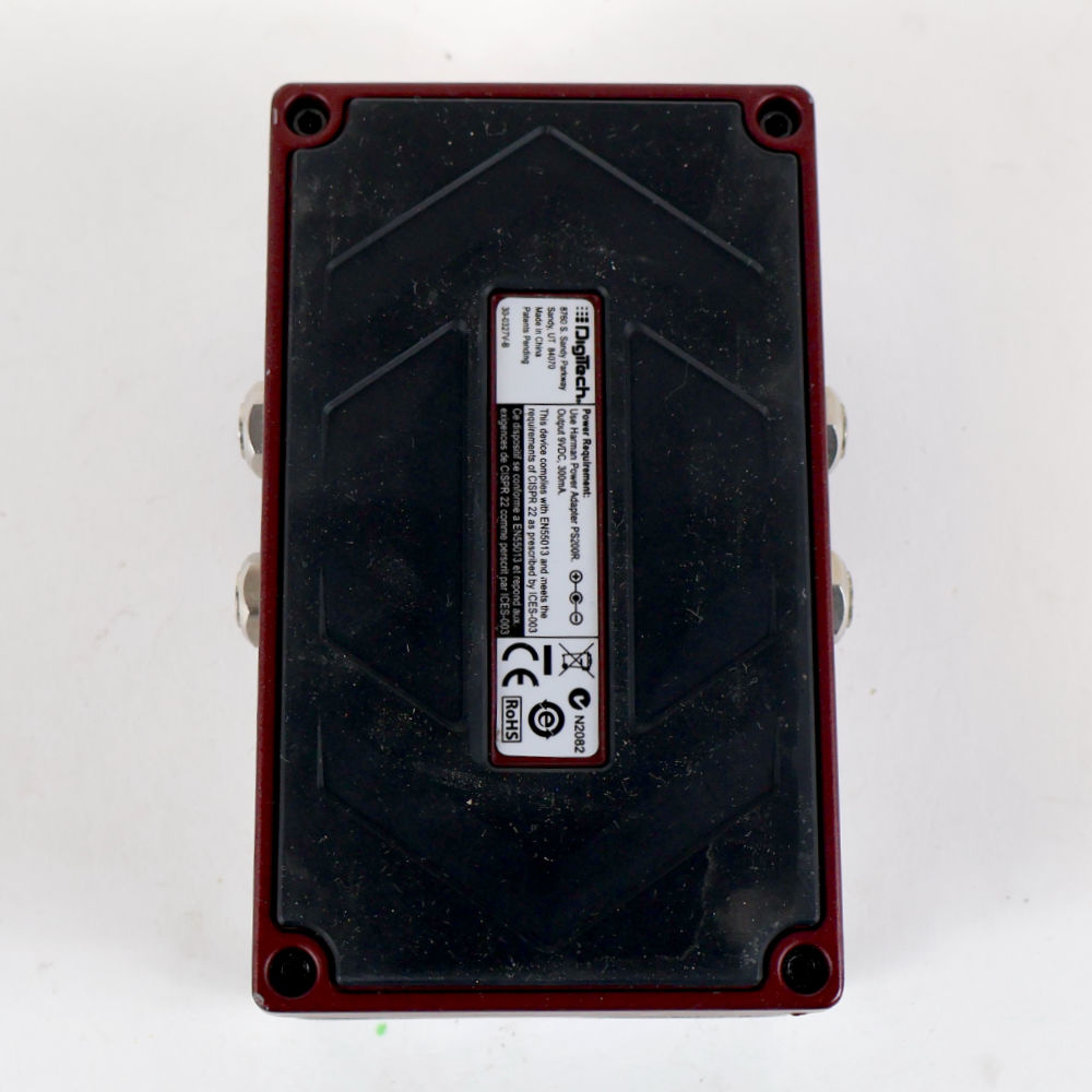 【中古】 リバーブ エフェクター DigiTech HardWire RV-7 Stereo Reverb デジテック ギターエフェクター 裏面