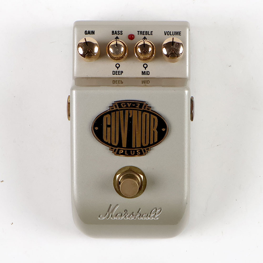 【中古】 オーバードライブ エフェクター  MARSHALL Gv-2 Guv’Nor Plus ギターエフェクター