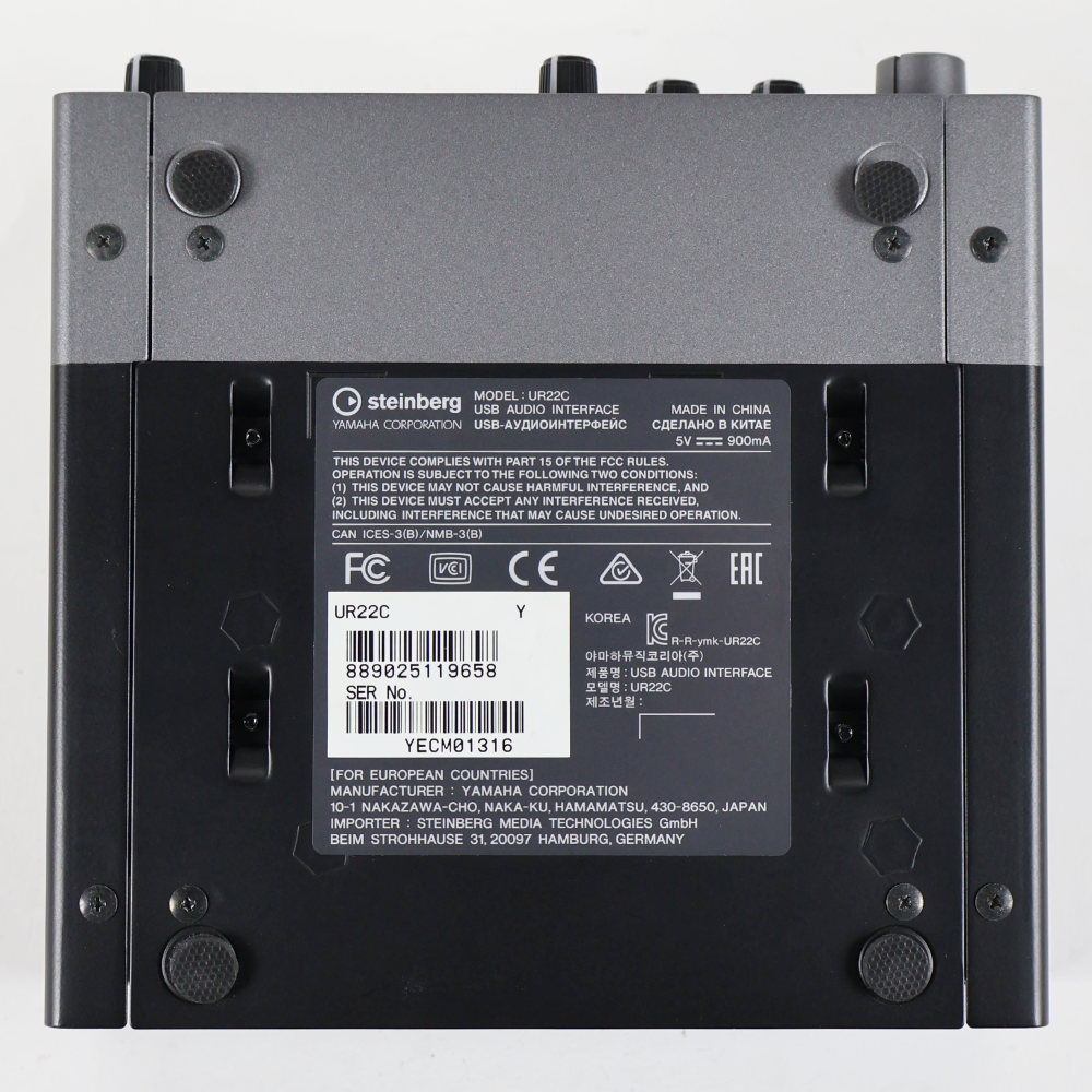 中古】 オーディオインターフェイス Steinberg UR22C スタインバーグ