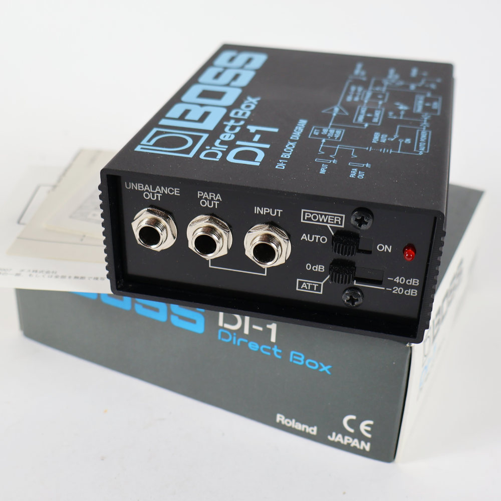 BOSS Direct Box DI-1ダイレクトボックス 中古】 ダイレクトボックス DIボックス BOSS DI-1 Direct Box D.I