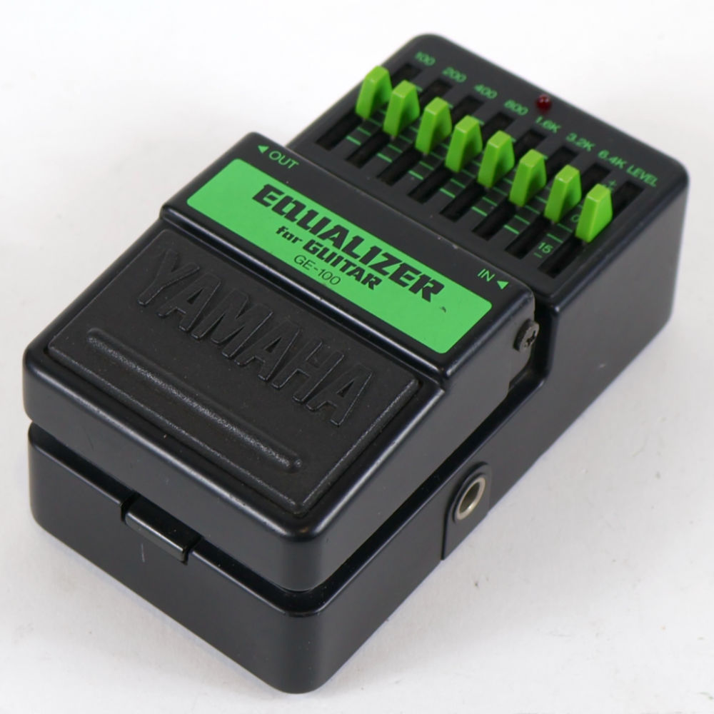 【中古】グラフィックイコライザー YAMAHA GE-100 右サイド