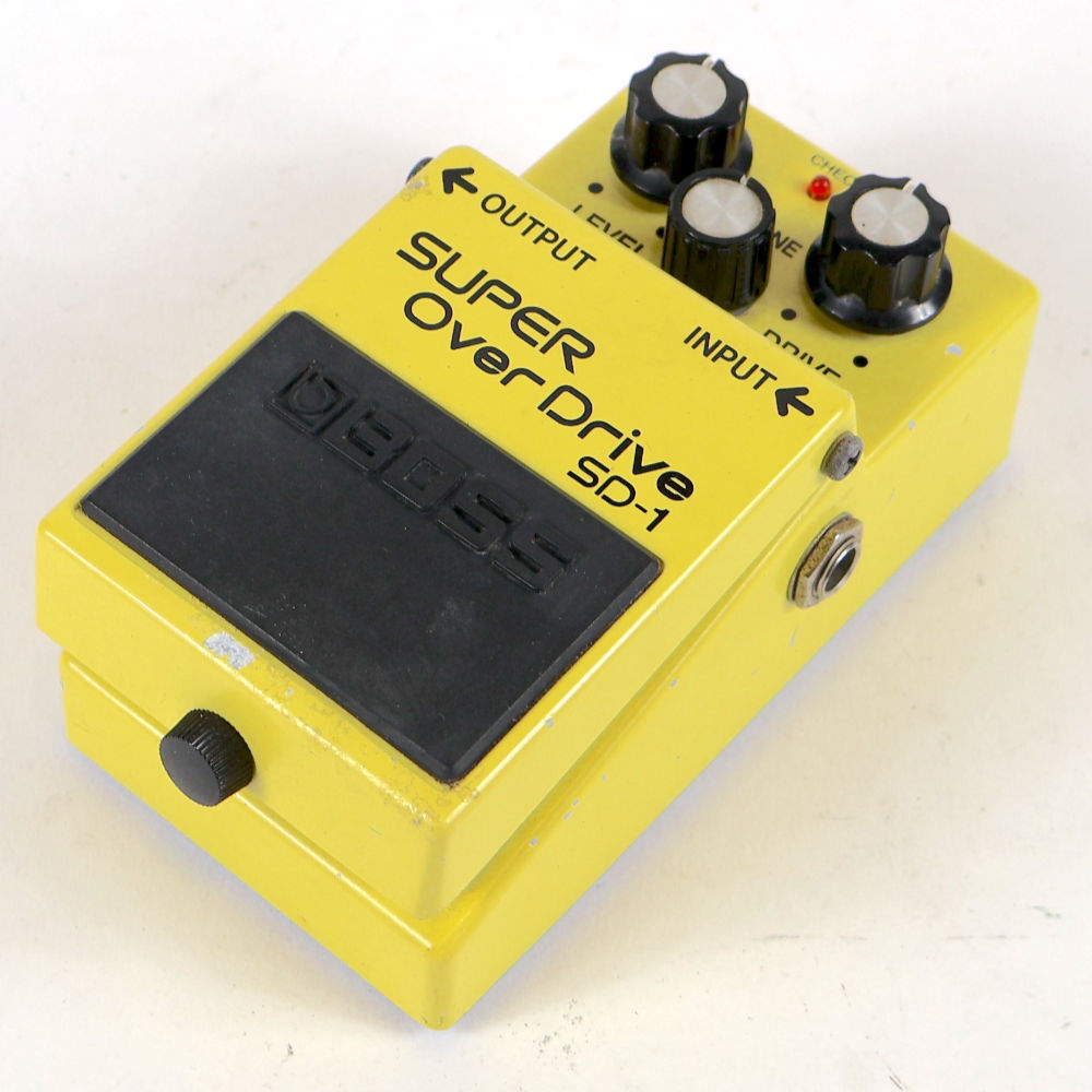 【中古】 スーパーオーバードライブ エフェクター BOSS SD-1 Super Over Drive ギターエフェクター 右サイド