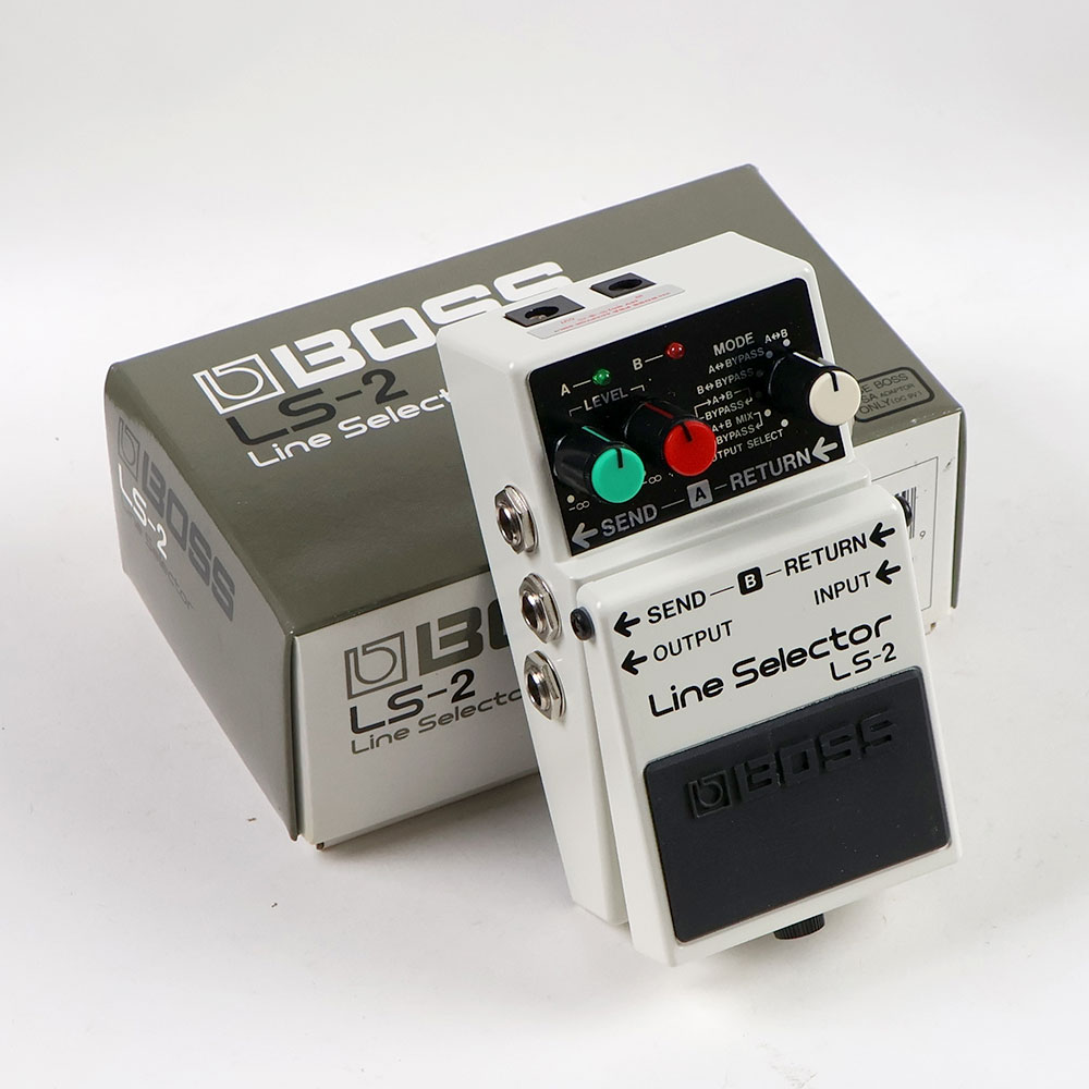 中古】 ラインセレクター エフェクター BOSS LS-2 Line Selector