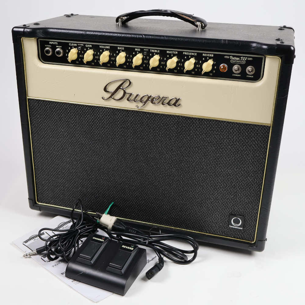 【中古】 ギターアンプ BUGERA ブゲラ V22 INFINIUM 真空管アンプ EL84管を使用した20Wクラスフルチューブアンプ