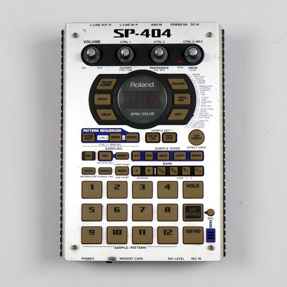【中古】 サンプラー Roland SP-404 ローランド 正面
