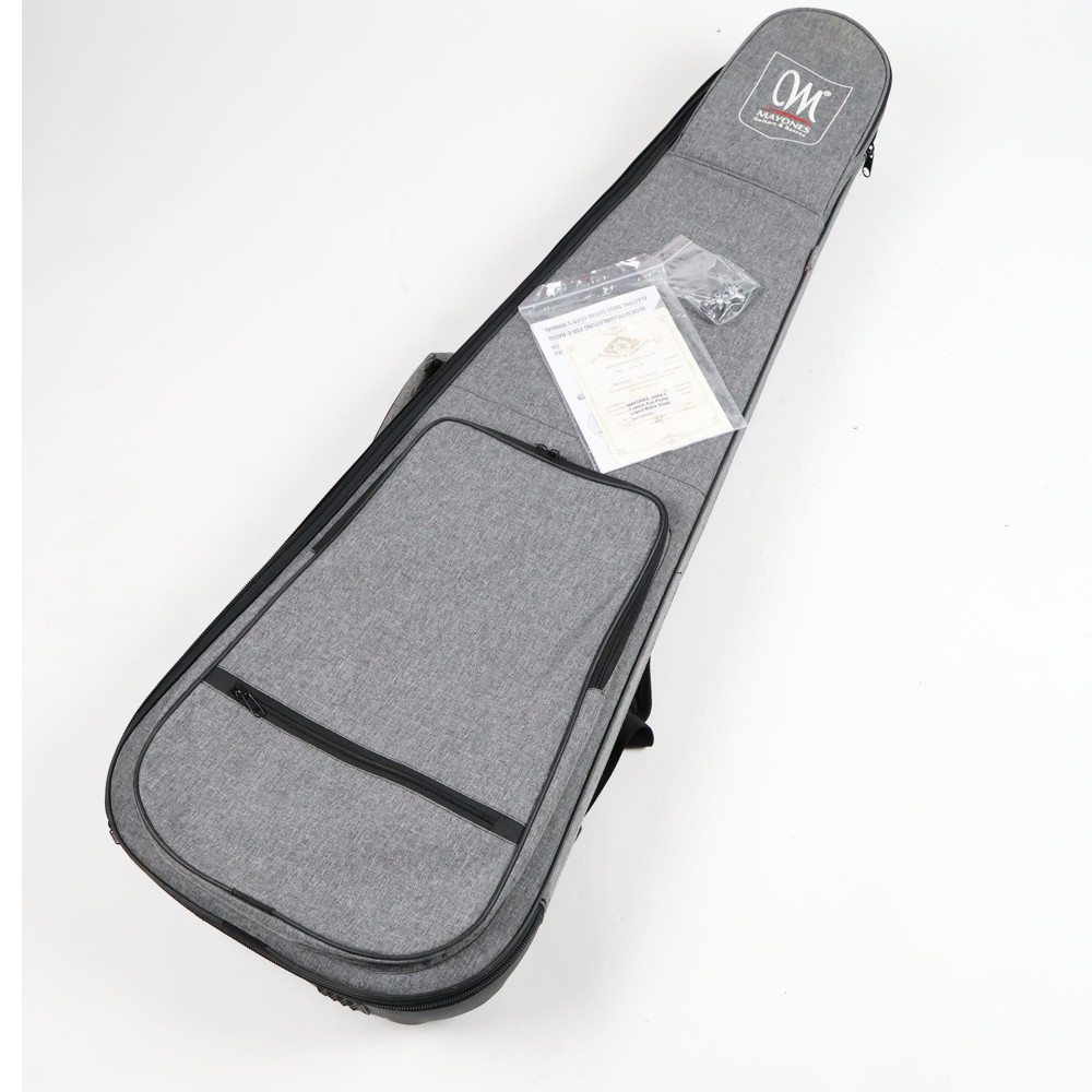 【中古】MAYONES メイワンズ Jabba Custom EP 5 Liquid Black Gloss 5弦エレキベース ケース