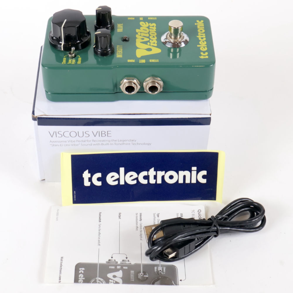 【美品】tc electronic Viscous Vibeギターエフェクター 中古】 モジュレーションエフェクター tc electronic Viscous Vibe