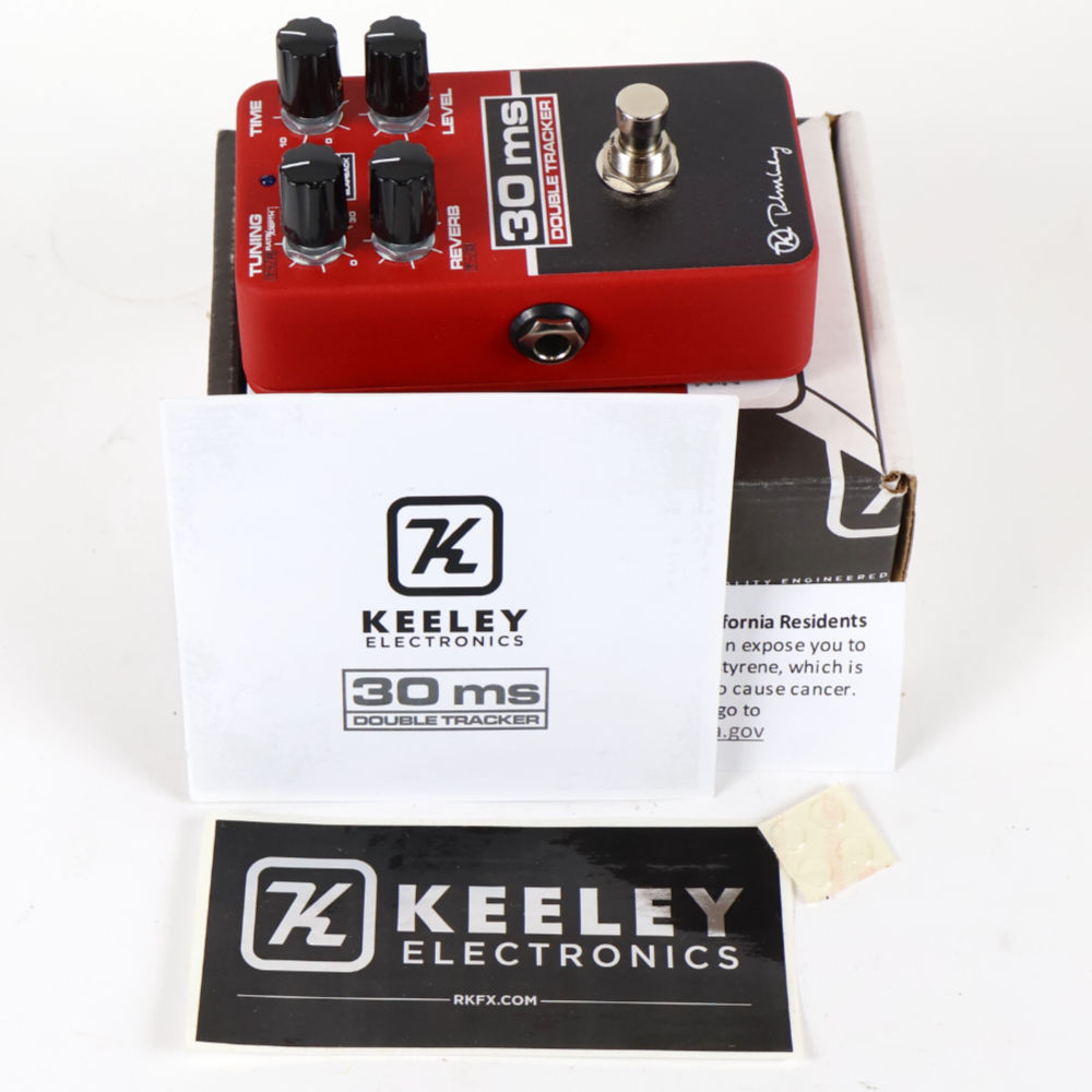 新品 未使用 Keeley Electronics 30ms キーリー ディレイ keeley 30ms Double Tracker（キーリー）ディレイ ｜イケベ楽器店