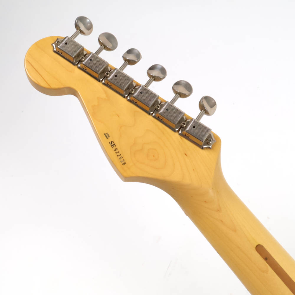 【中古】 エレキギター FENDER USA Stratocaster Eric Clapton with Lace Sensor Black 1994年製 フェンダー エリック・クラプトン ブラッキー ヘッド裏