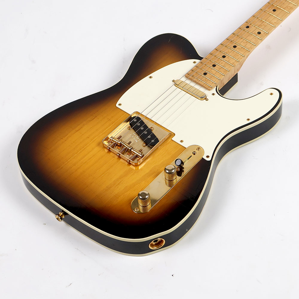 【中古】 エレキギター J.W.Black JWB-T 60th Anniversary 2TSB Soft Aged Abby’sピックアップ搭載 3.02kg テレキャスタータイプ JWブラック アビゲイル・イバラピックアップ バーズアイメイプルネック ボディ