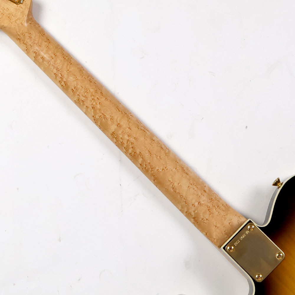 【中古】 エレキギター J.W.Black JWB-T 60th Anniversary 2TSB Soft Aged Abby’sピックアップ搭載 3.02kg テレキャスタータイプ JWブラック アビゲイル・イバラピックアップ バーズアイメイプルネック ネック