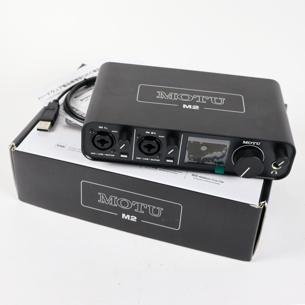 中古】 MOTU M2 2in 2out オーディオインターフェイス([USED] モツ ESS
