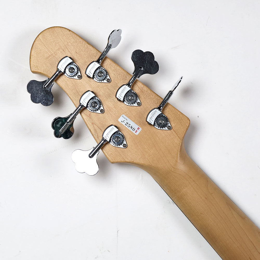 【中古】Xotic エキゾチック XJ-1T 6st Ash/R Sherwood Green over Cherry Sunburst Heavy Aged 2022年製 6弦エレキベース ヘッド