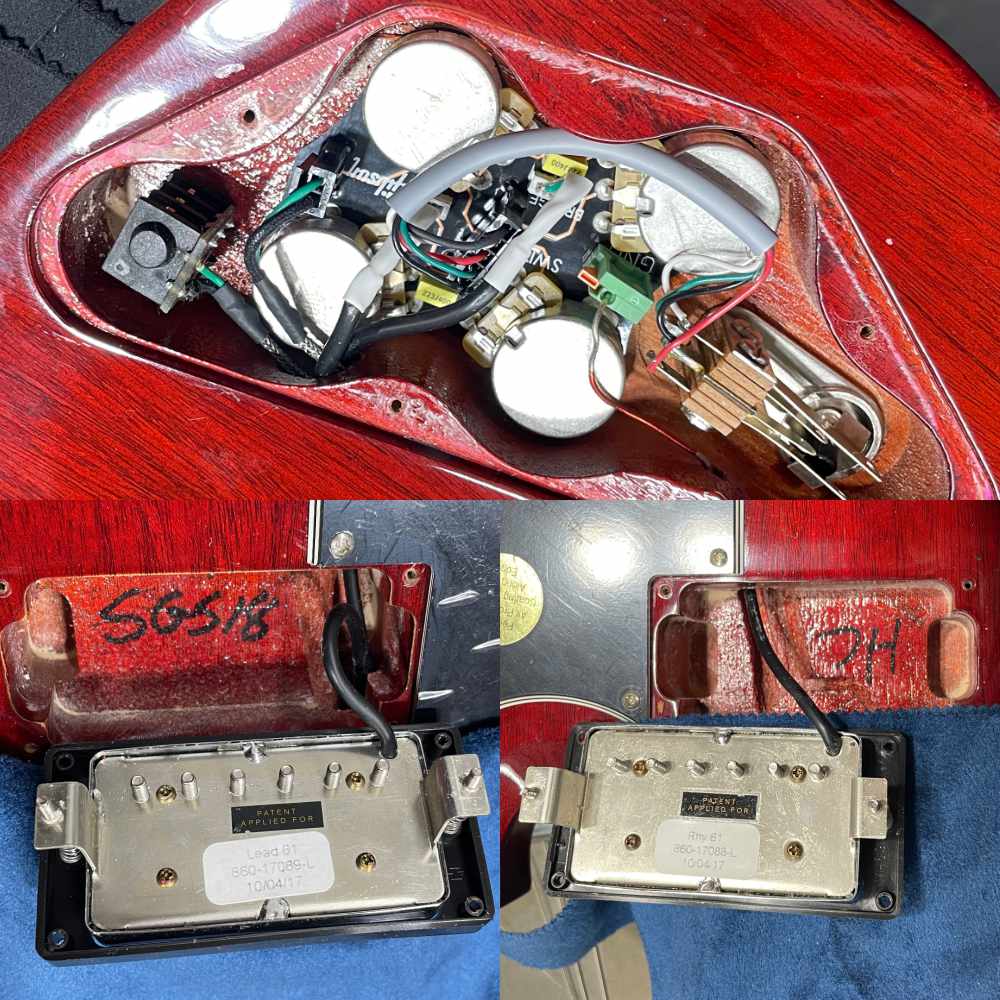 【中古】 エレキギター Gibson SG Standard 2018 Heritage Cherry 2017年製 ギブソン SGスタンダード チェリー 2.88kg 軽量個体 傷