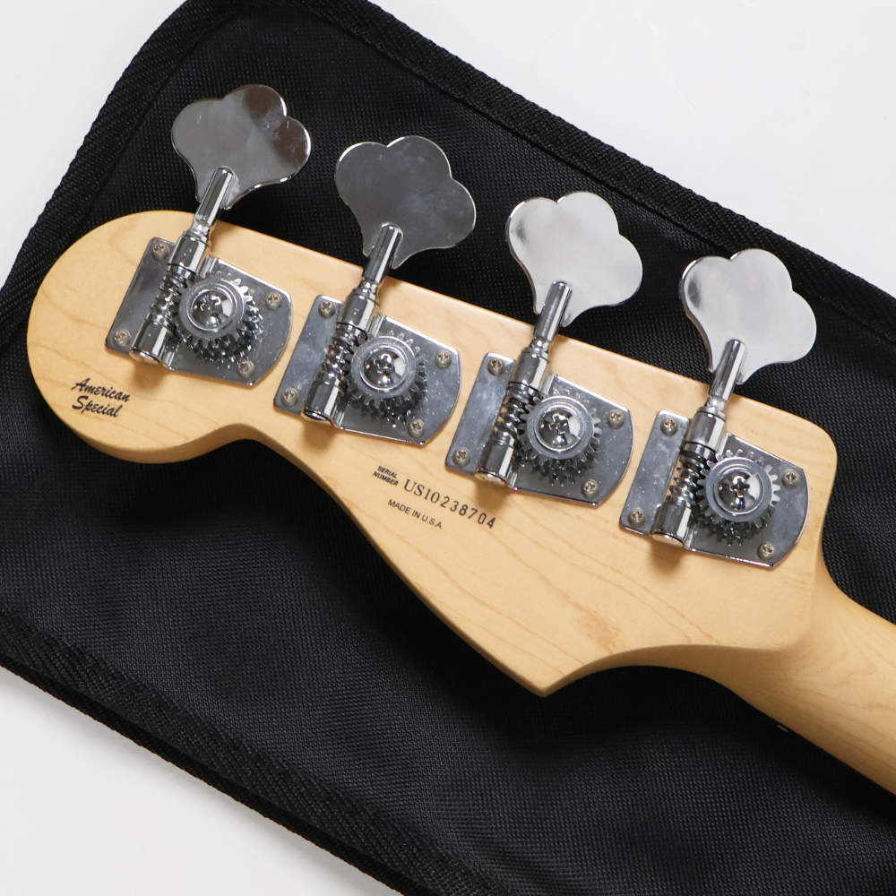 【中古】 エレキベース Fender American Special Jazz Bass Rosewood Fingerboard Olympic White 2010年製 フェンダー ジャズベース アメリカンスペシャル ケース欠品 ヘッド裏画像