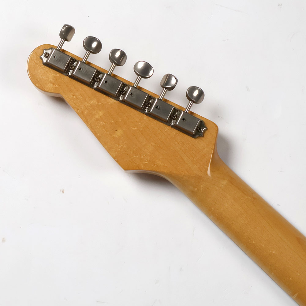 【中古】 エレキギター J.W.Black Guitars JWB-S Olympic White Medium Soft Aged 2016年製 ストラトタイプ JWブラック ヘッド