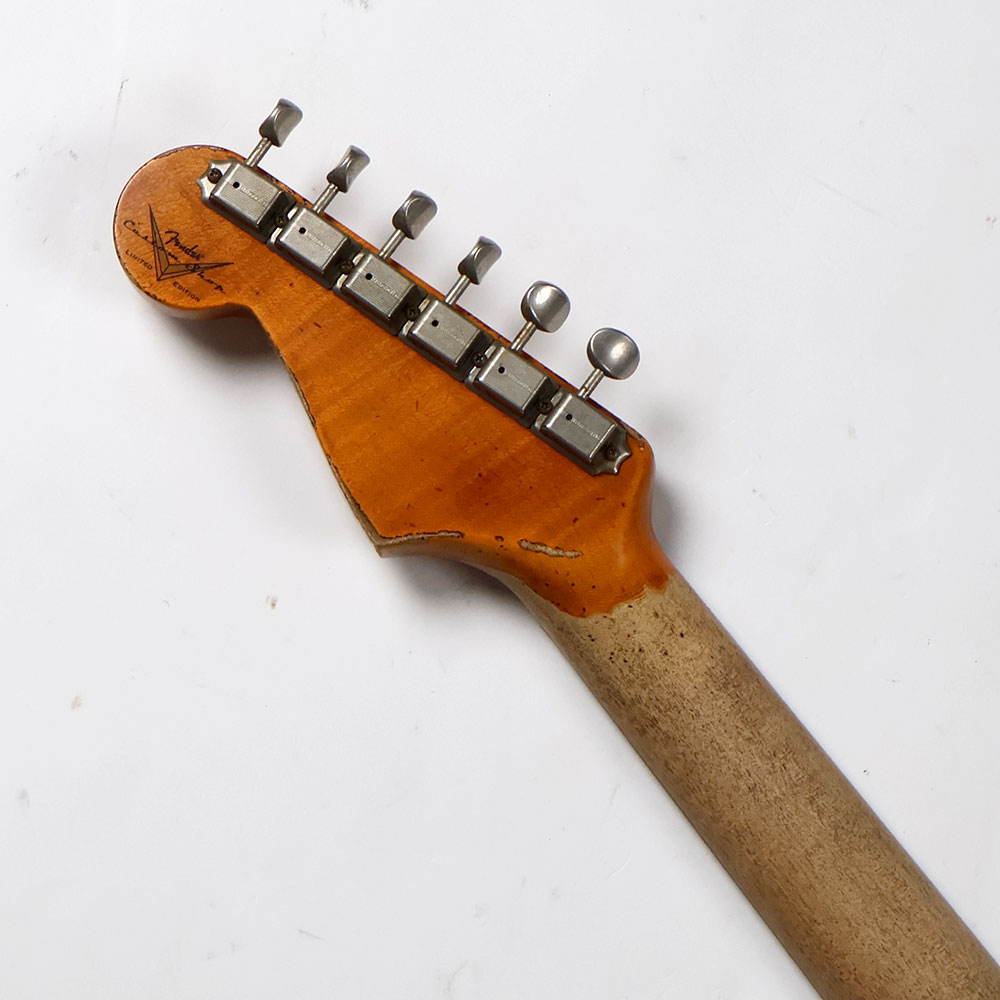 【中古】 エレキギター Fender Custom Shop S20 LTD 60 Dual Mag II Stratocaster Vintage White Super Heavy Relic 2023年製 フェンダーカスタムショップ ストラト スーパーヘビーレリック ヘッド